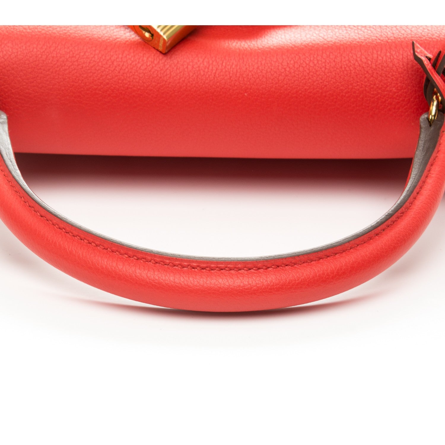 Hermes Evercolor Kelly Retourne 32 Tomate 10 of 25