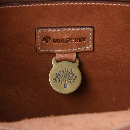 Mulberry Calfskin Roxanne Satchel Bag Brown 6 of 8