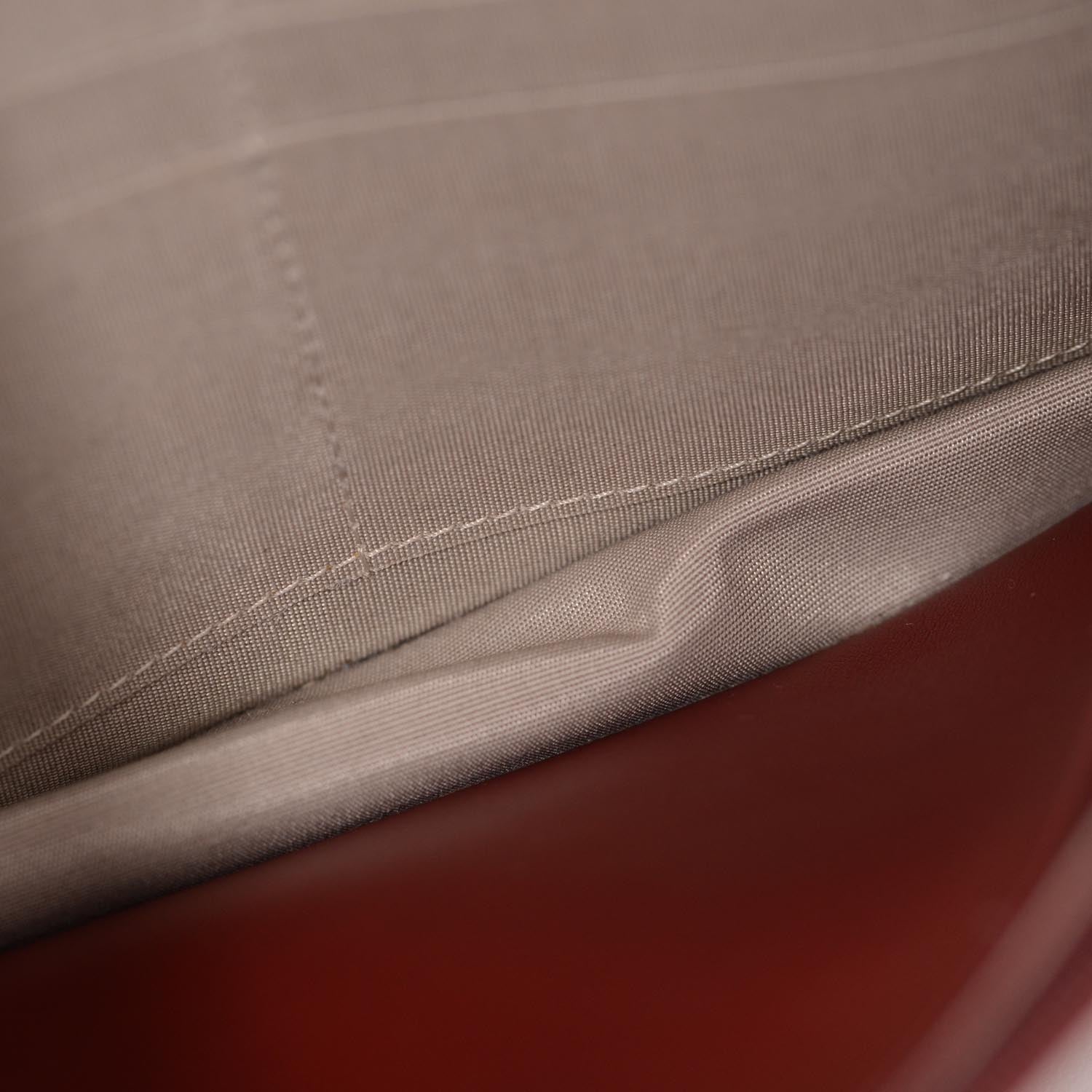 Chanel Caviar Wallet on Chain WOC Dark Red 6 of 6