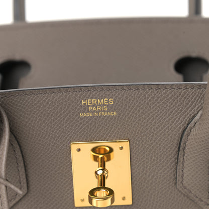 Hermes Epsom Birkin 30 Etain 6 of 11