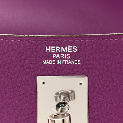 Hermes Togo Kelly Retourne 32 Anemone 5 of 12