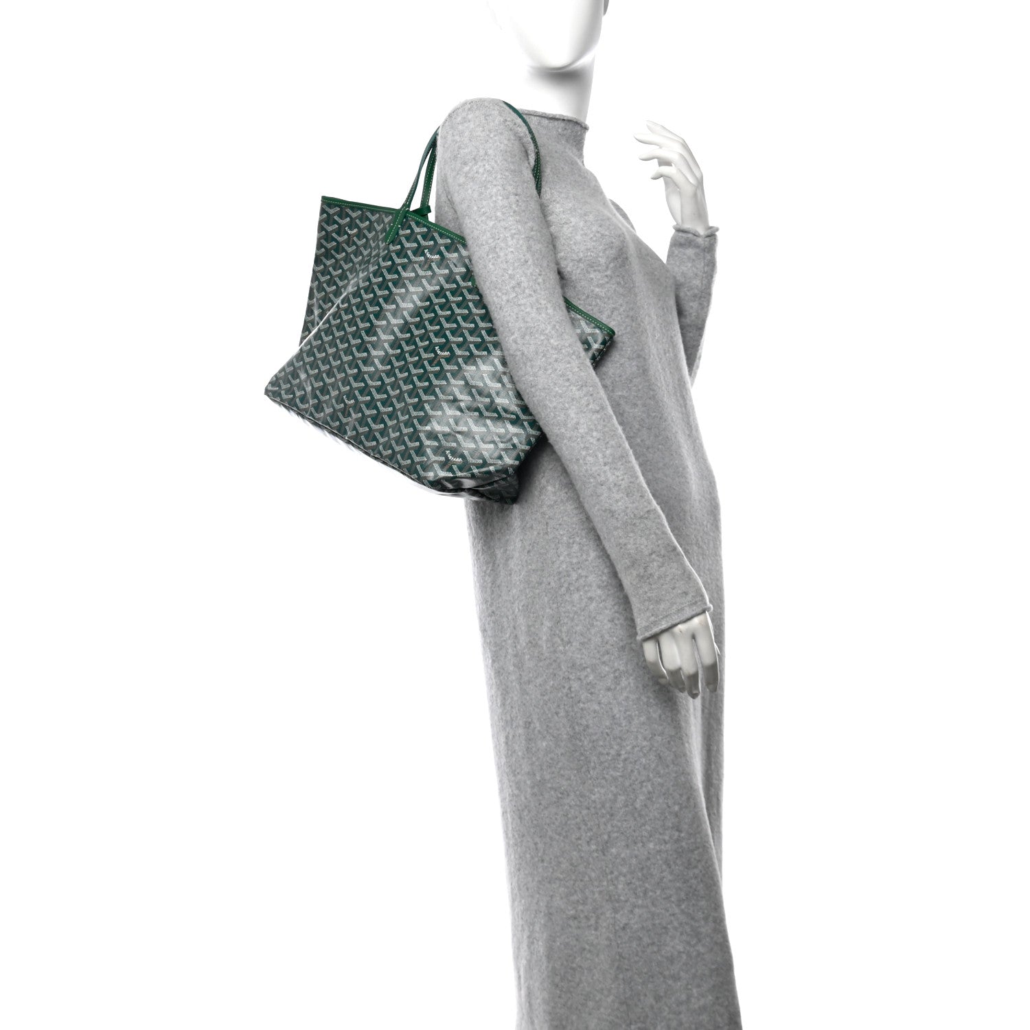 Goyard Goyardine Saint Louis PM Green 3 of 11