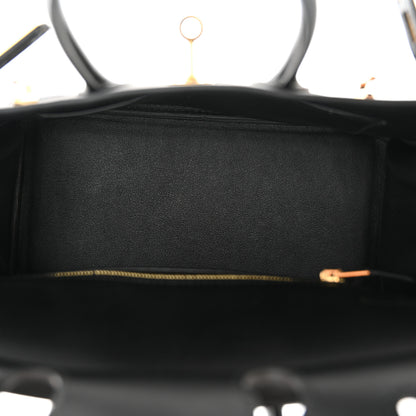 Hermes Swift Birkin 25 Black 5 of 11