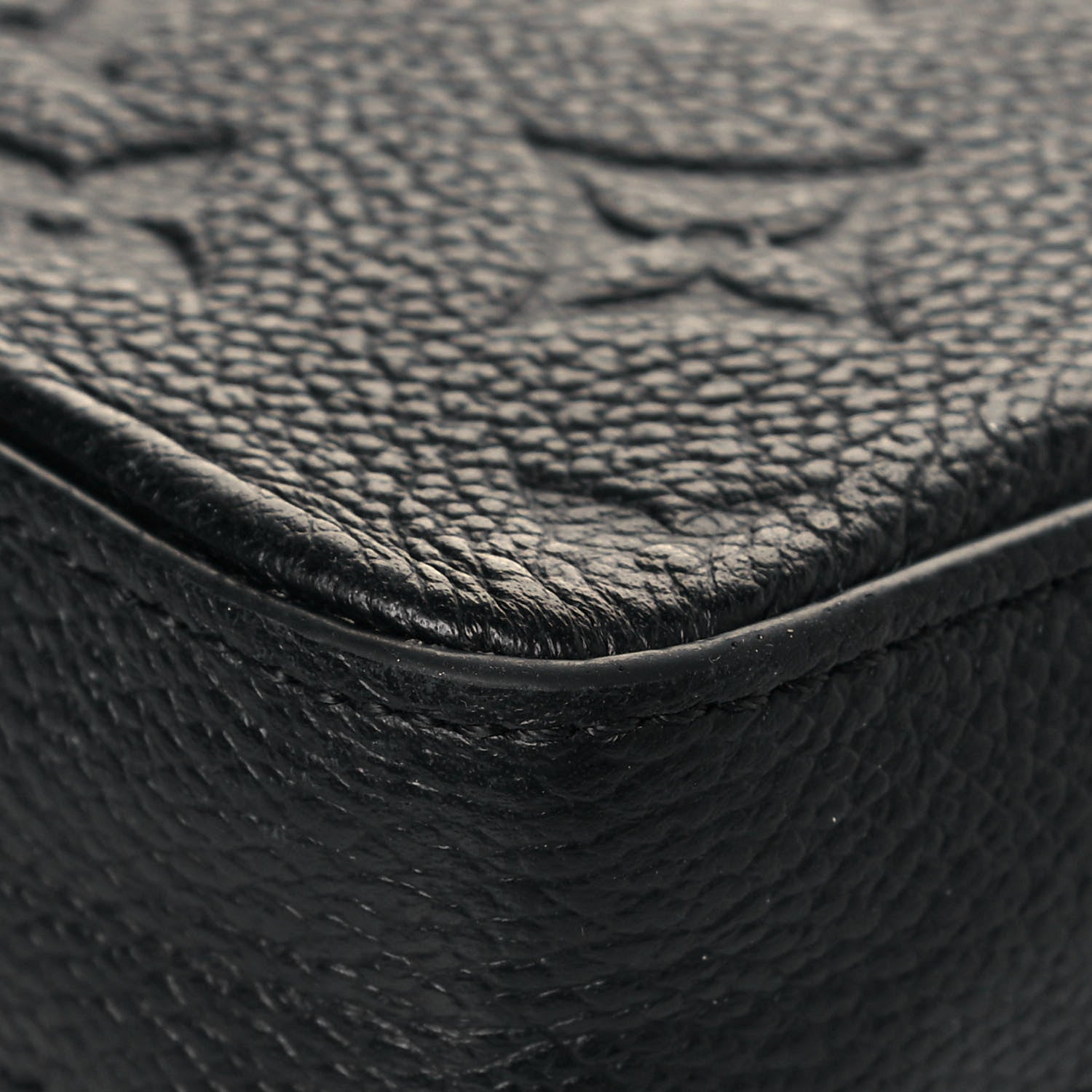 Louis Vuitton Empreinte Pochette Felicie Chain Wallet Black 11 of 13
