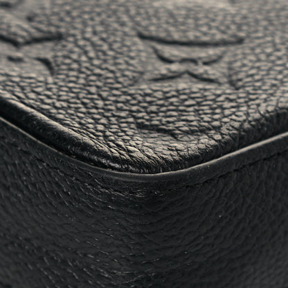 Louis Vuitton Empreinte Pochette Felicie Chain Wallet Black 11 of 13