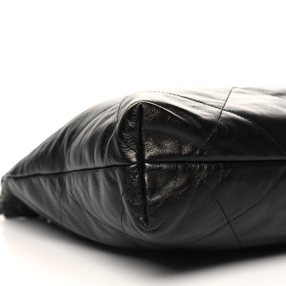Chanel Shiny Calfskin Quilted Chanel 22 Black 10 of 12