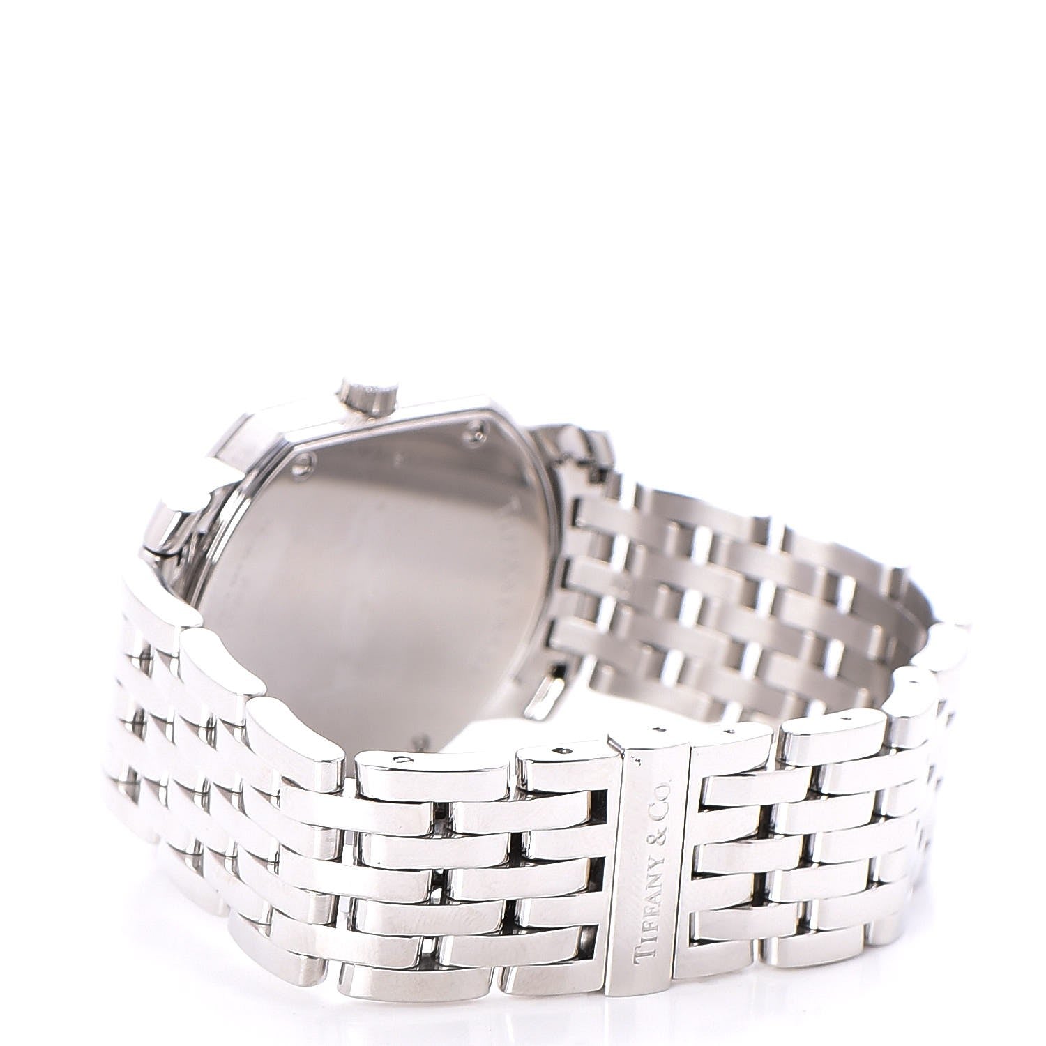 Tiffany Stainless Steel 32mm Mark Coupe Resonator Quartz Watch 3 of 6
