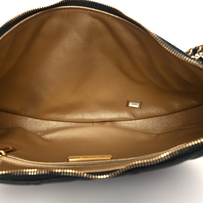 Chanel Lambskin Quilted All About Chains Hobo Black 5 of 10