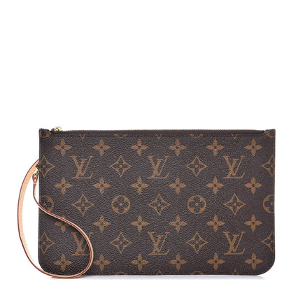 Louis Vuitton Monogram Neverfull MM GM Pochette 1 of 8