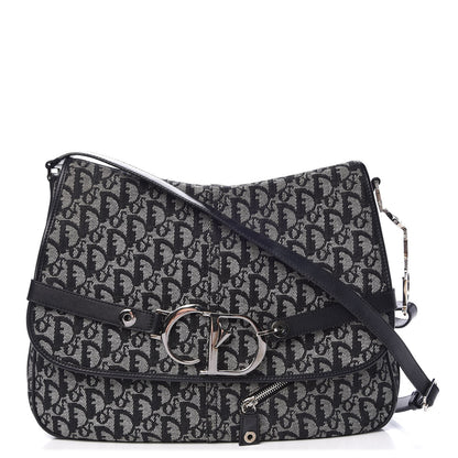 Christian Dior Monogram Messenger Black 1 of 10