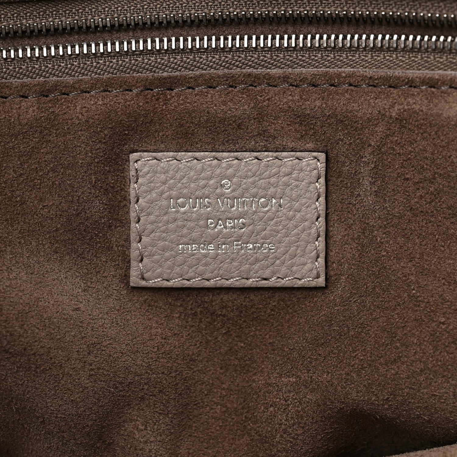 Louis Vuitton Veau Cachemire Soft Lockit MM Galet 6 of 12