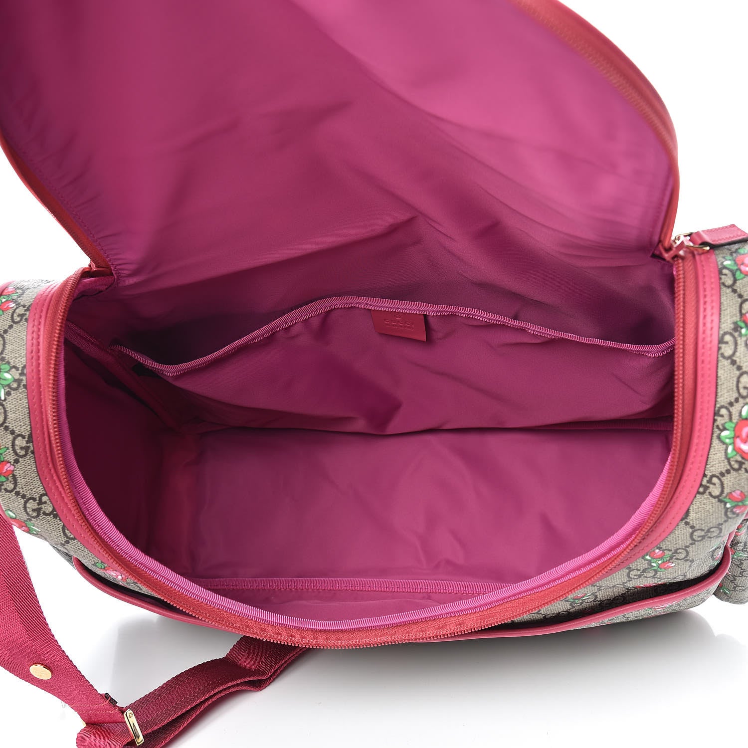 Gucci GG Supreme Monogram Rose Bud Diaper Bag Pink 8 of 10