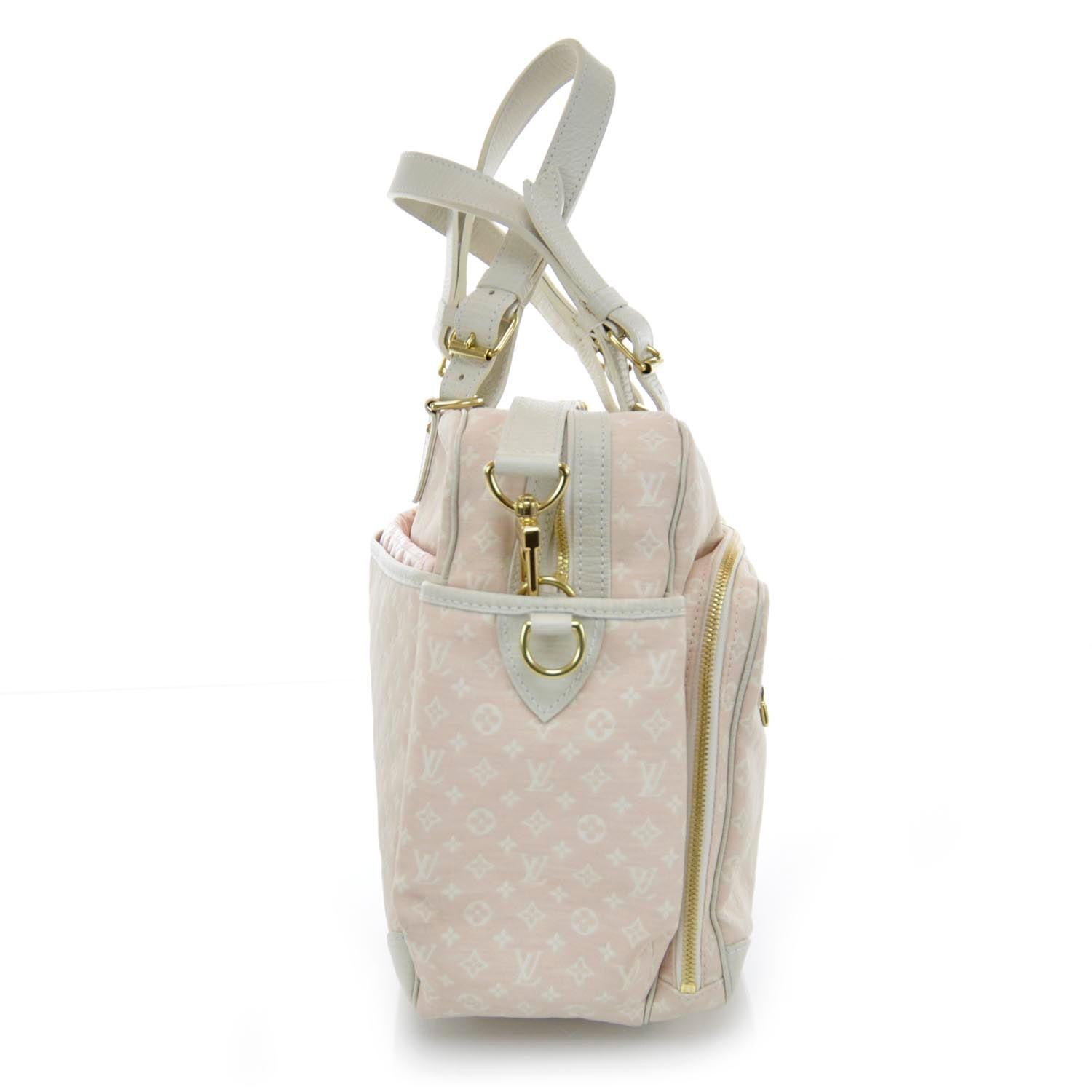 Louis Vuitton Mini Lin Diaper Bag Pink 31032 – FASHIONPHILE