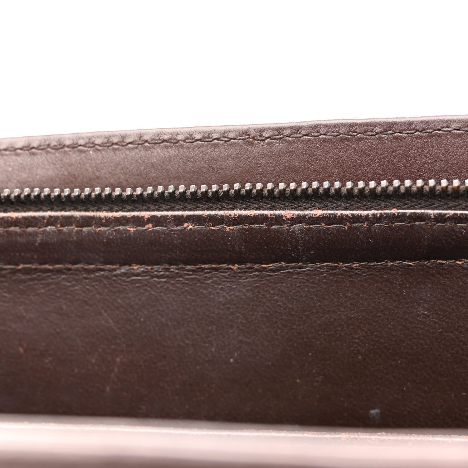 Chanel Lambskin CC Top Handle Bag Dark Brown 19 of 24