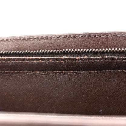 Chanel Lambskin CC Top Handle Bag Dark Brown 19 of 24