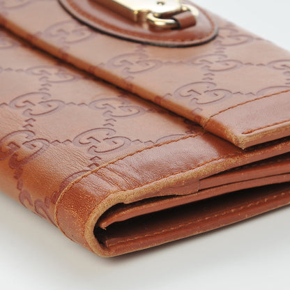 Gucci Guccissima Punch Continental Flap Wallet Brown 7 of 11