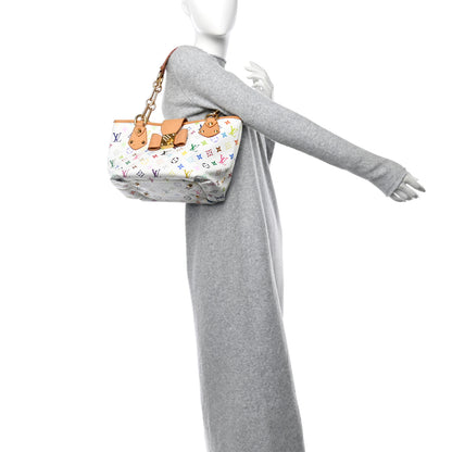 Louis Vuitton Monogram Multicolor Annie MM White 2 of 12