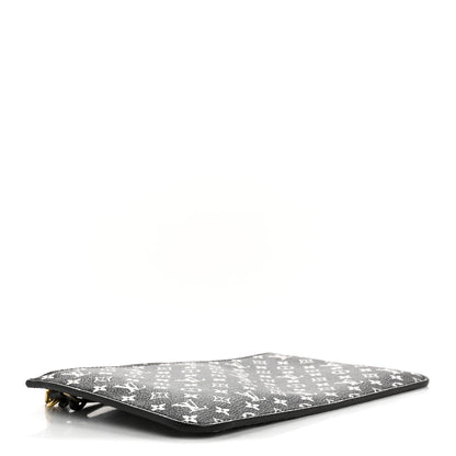 Louis Vuitton Monogram Giant Jungle Neverfull MM GM Pochette Black 4 of 13