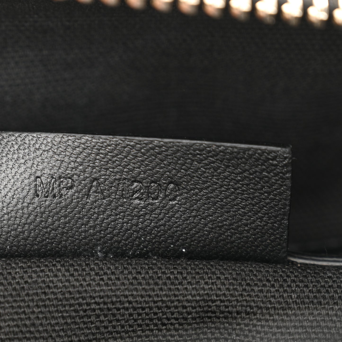 Calfskin Crocodile Embossed Small Antigona Black