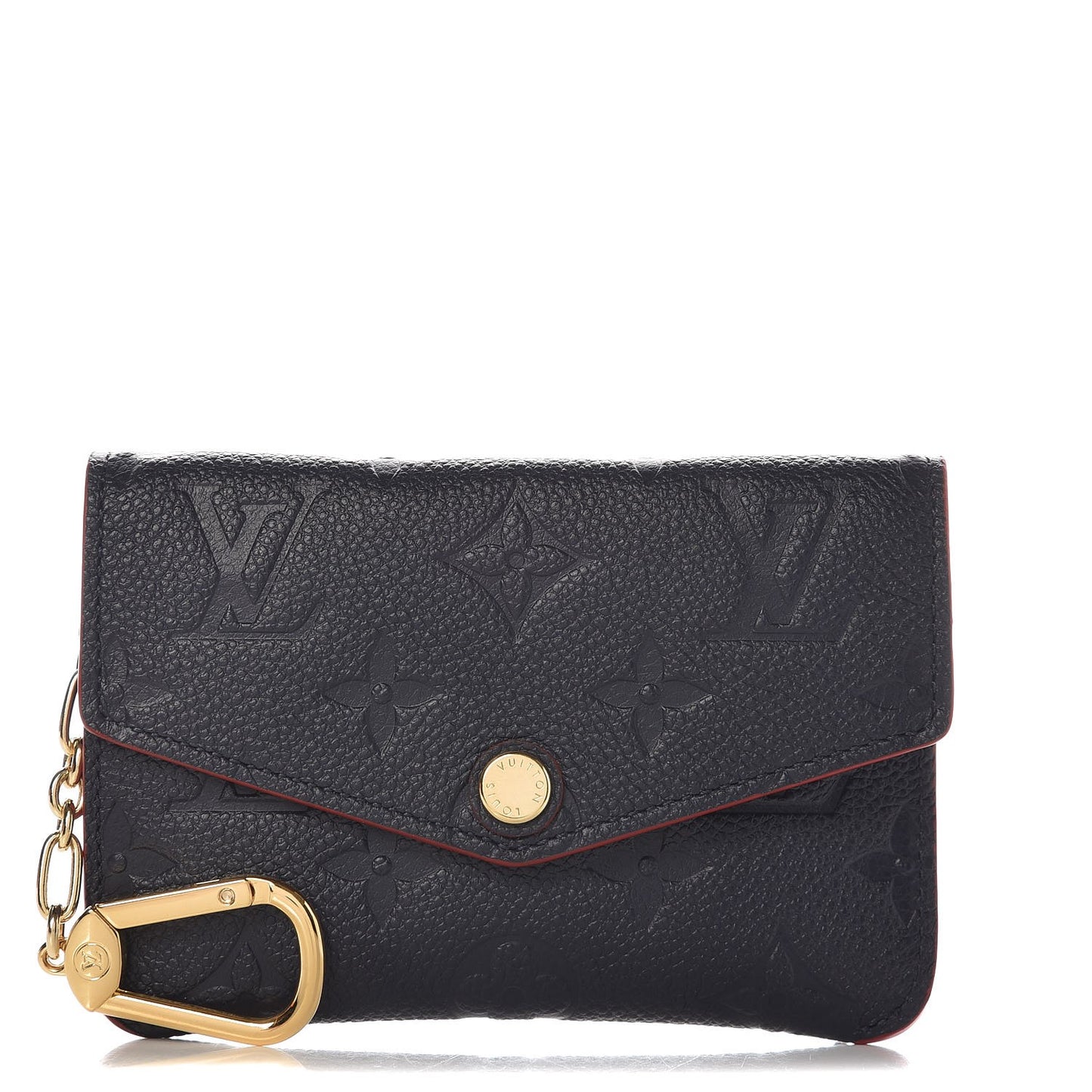 Empreinte Key Pouch Marine Rouge