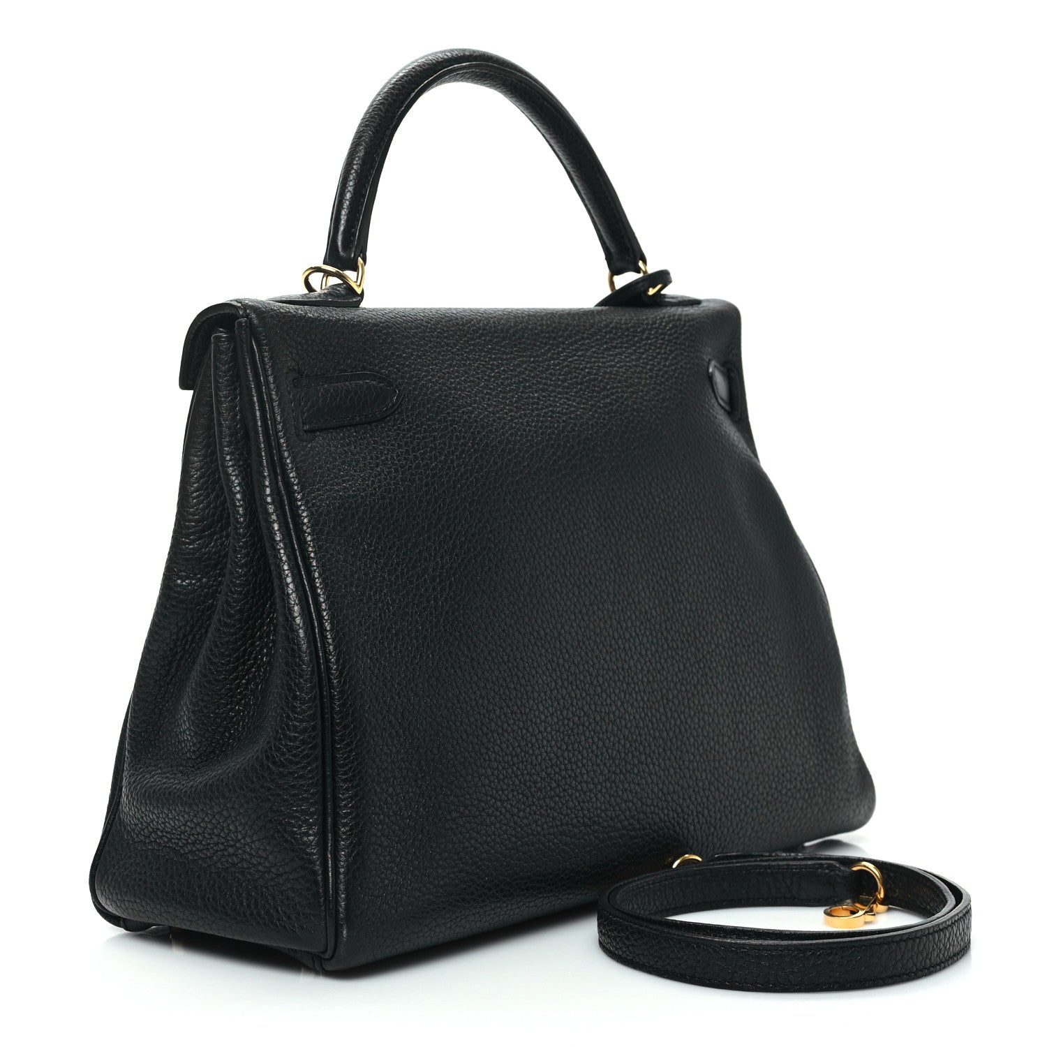 Hermes Togo Kelly Retourne 32 Black 3 of 10