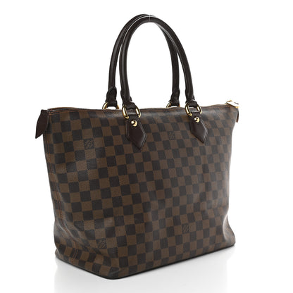Louis Vuitton Damier Ebene Saleya MM 3 of 9