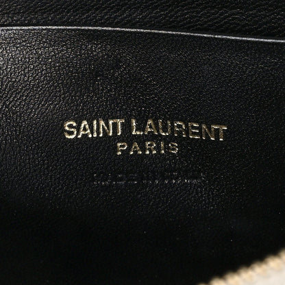 Saint Laurent Grain De Poudre Matelasse Monogram Mini Lou Camera Bag Crema Soft 6 of 10