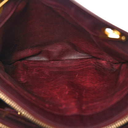 Chanel Calfskin Flap Shoulder Bag Burgundy 7 of 12