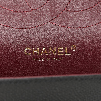 Chanel Caviar Quilted Jumbo Double Flap Black 6 of 10