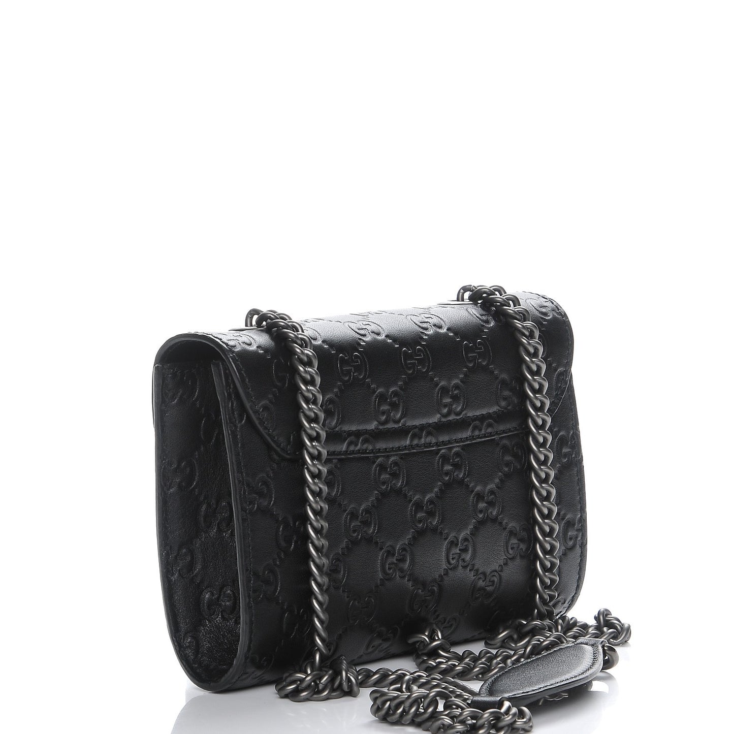 Guccissima Mini Emily Shoulder Bag Black