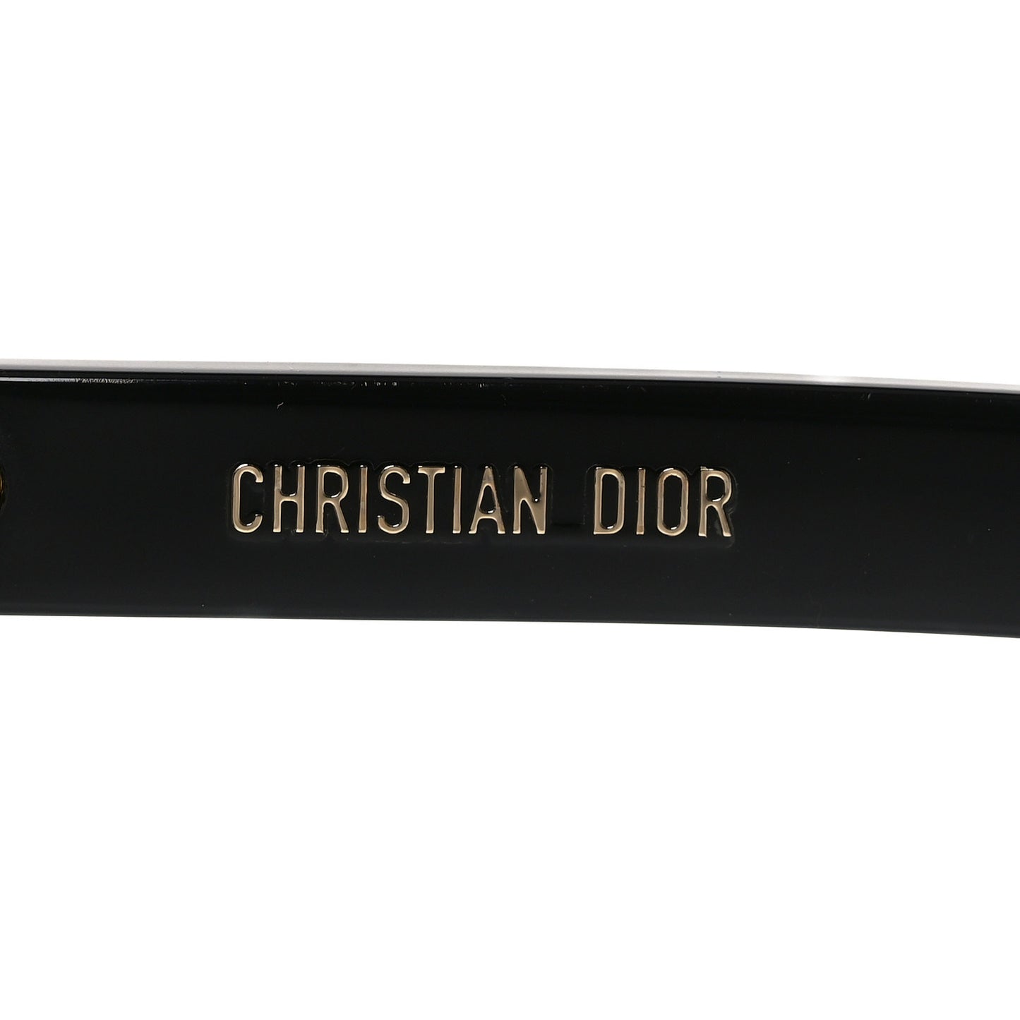 Diorsignature S2U Rectangular Sunglasses Black