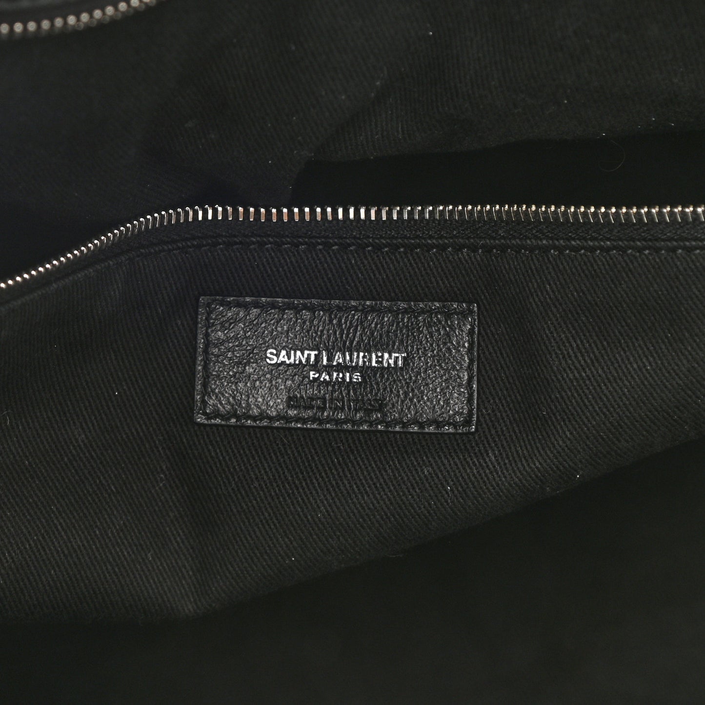 Grained Calfskin Medium Souple Sac De Jour Duffle Black