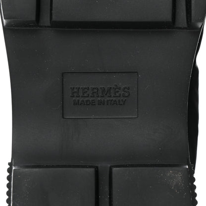 Hermes Calfskin Parachute Fresh Ankle Boots 37 Black 8 of 10