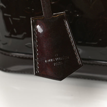 Louis Vuitton Vernis Alma BB Amarante 9 of 10