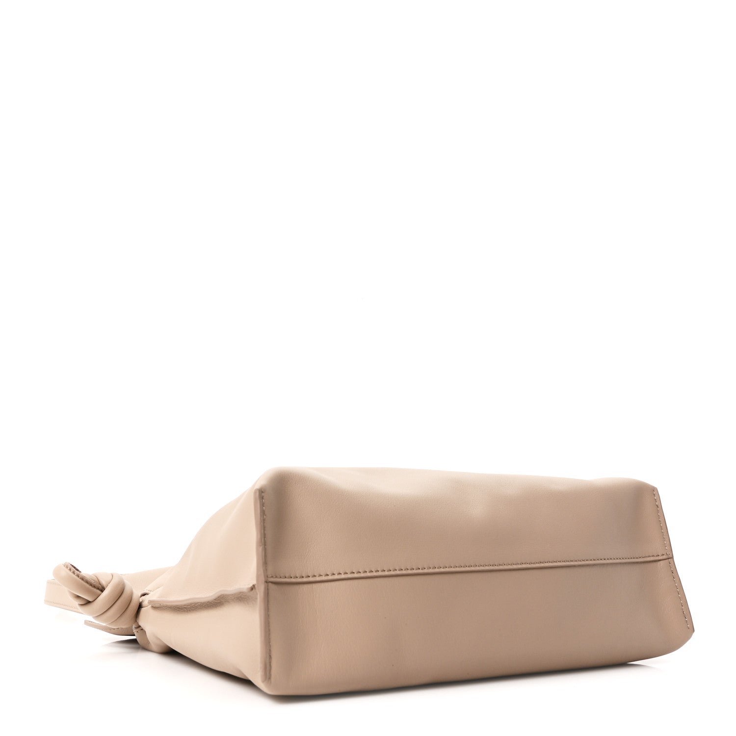 Loewe Nappa Calfskin Medium Flamenco Knot Clutch Sand 4 of 10