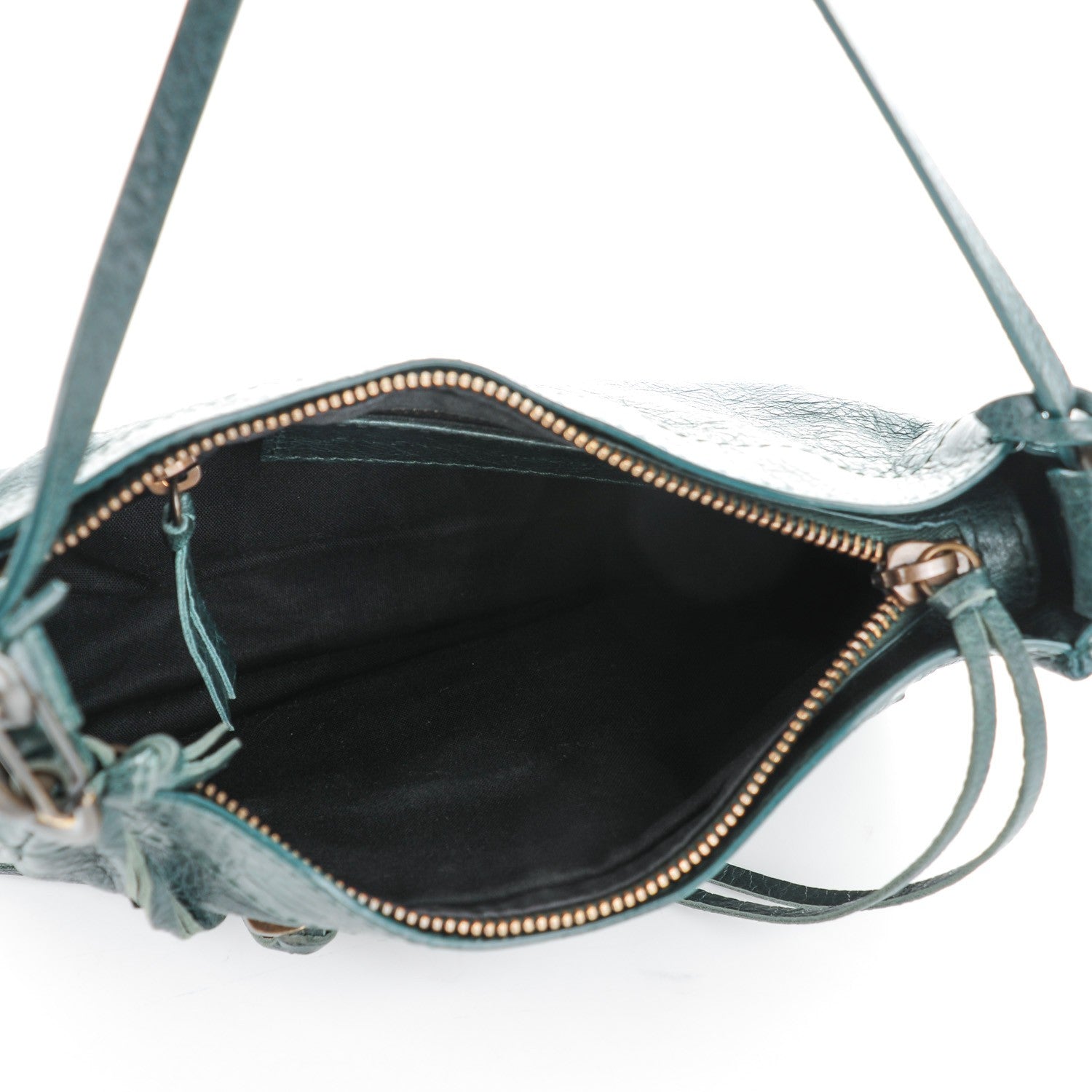 Balenciaga Agneau Classic Hardware Shoulder Bag Poker Fonce 5 of 7