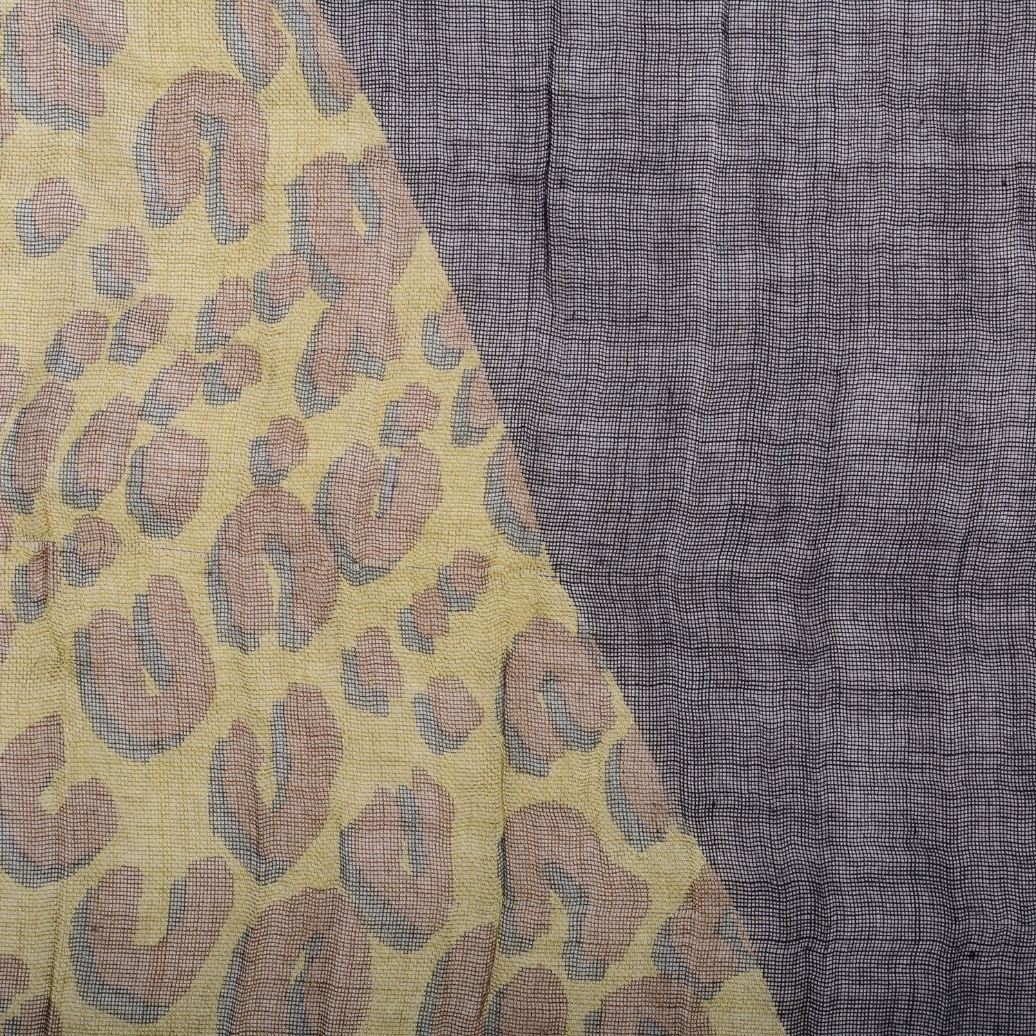 Louis Vuitton Cashmere Silk Leopard V Stole Kaki Vanilla 5 of 7