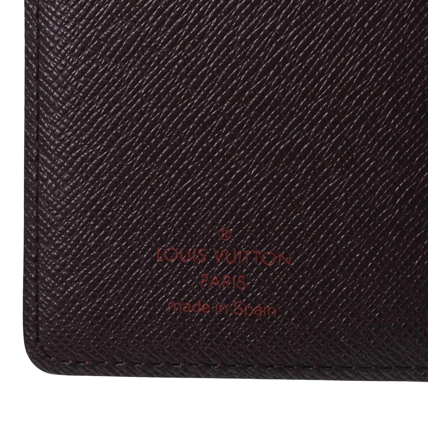 Louis Vuitton Damier Ebene Small Ring Agenda Cover 6 of 8