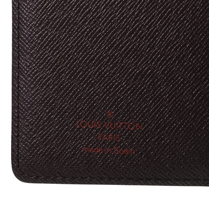 Louis Vuitton Damier Ebene Small Ring Agenda Cover 6 of 8