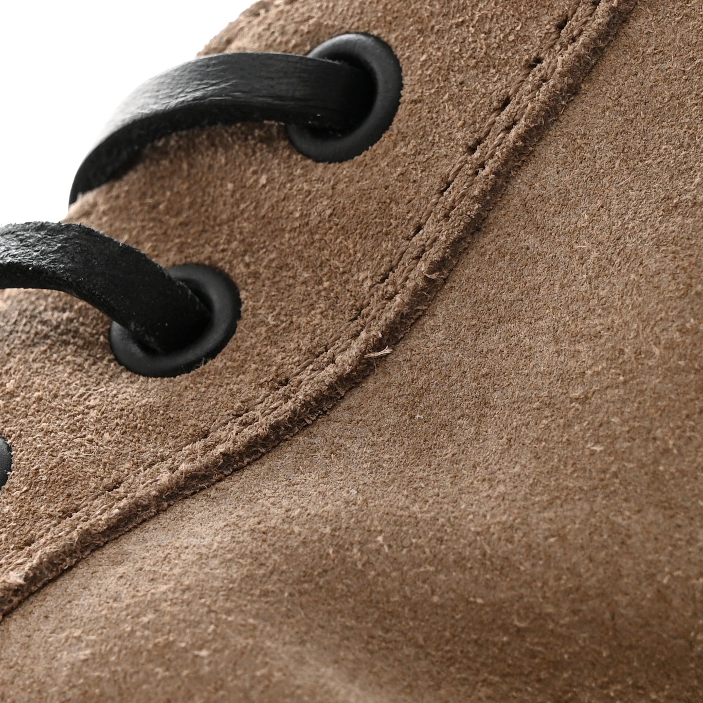 Suede Calfskin Monogram Laureate Platform Desert Boots 40 Taupe