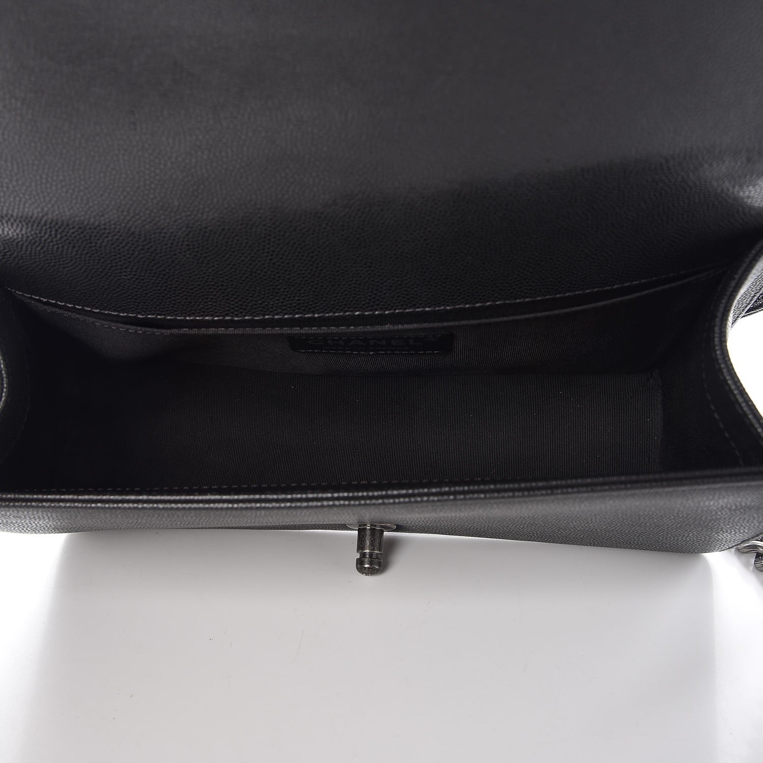 Chanel Caviar Quilted Medium Boy Flap Black 5 of 8