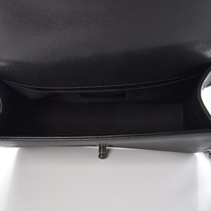 Chanel Caviar Quilted Medium Boy Flap Black 5 of 8