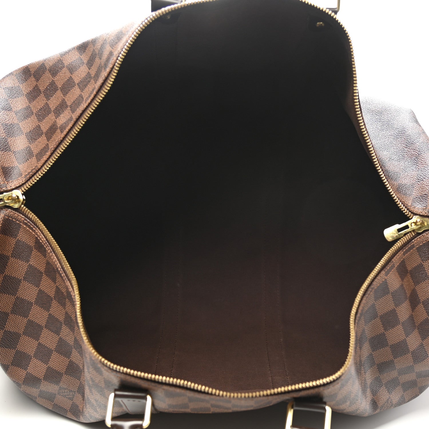Louis Vuitton Damier Ebene Keepall Bandouliere 55 5 of 16