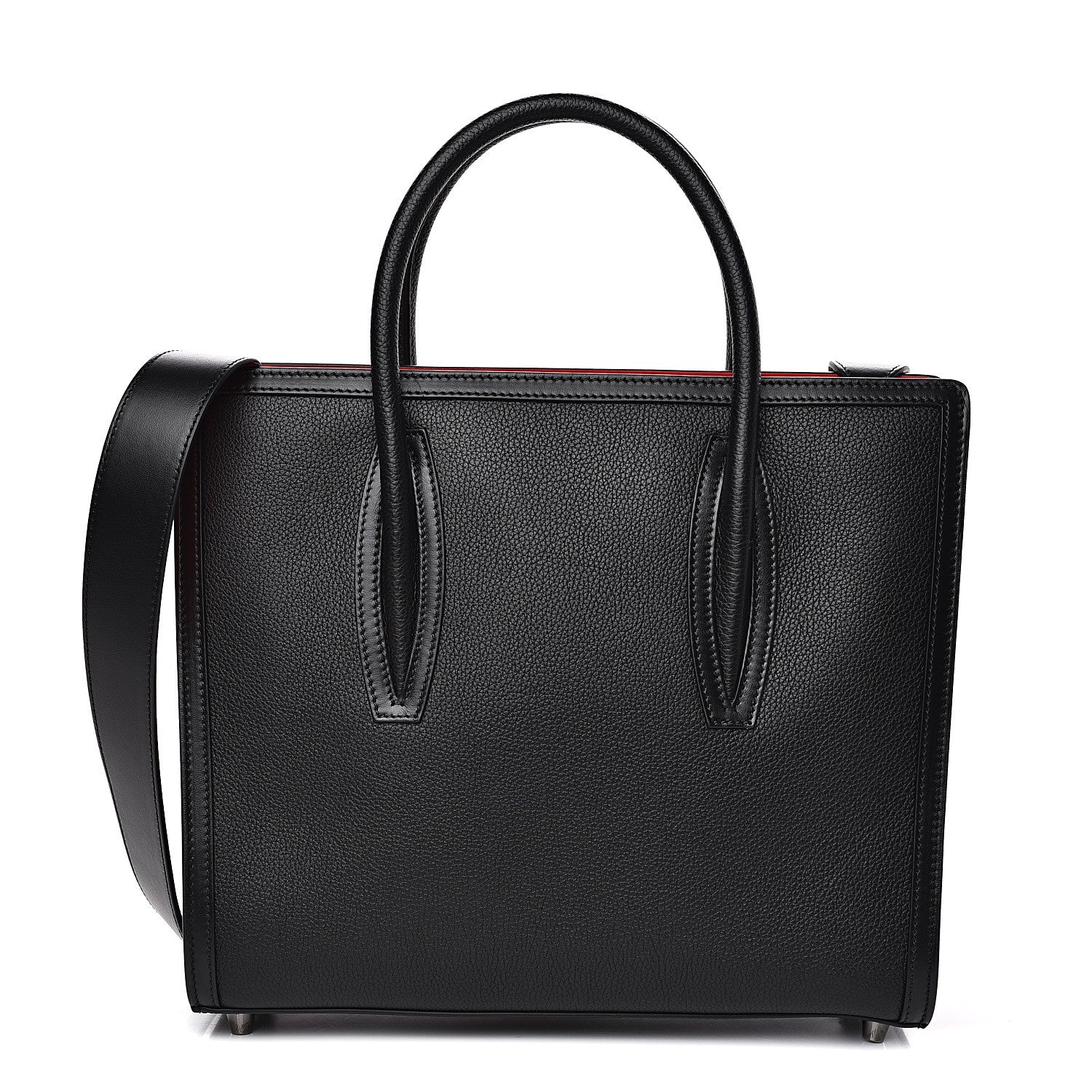 Christian Louboutin Calfskin Medium Paloma Black 1 of 7