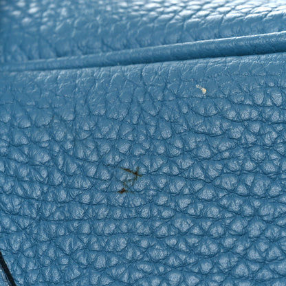 Hermes Taurillon Clemence Victoria II 35 Blue Jean 11 of 15
