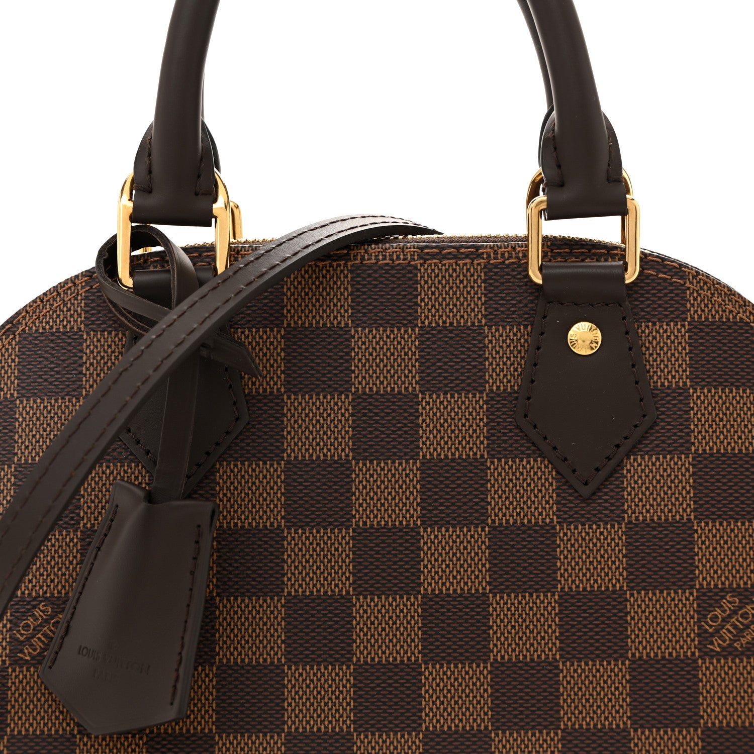 Louis Vuitton Damier Ebene Alma BB 7 of 12