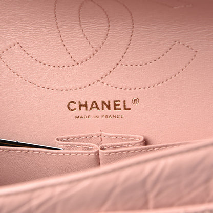 Chanel Aged Calfskin Quilted 2.55 Reissue 226 Flap Light Pink 7 of 15