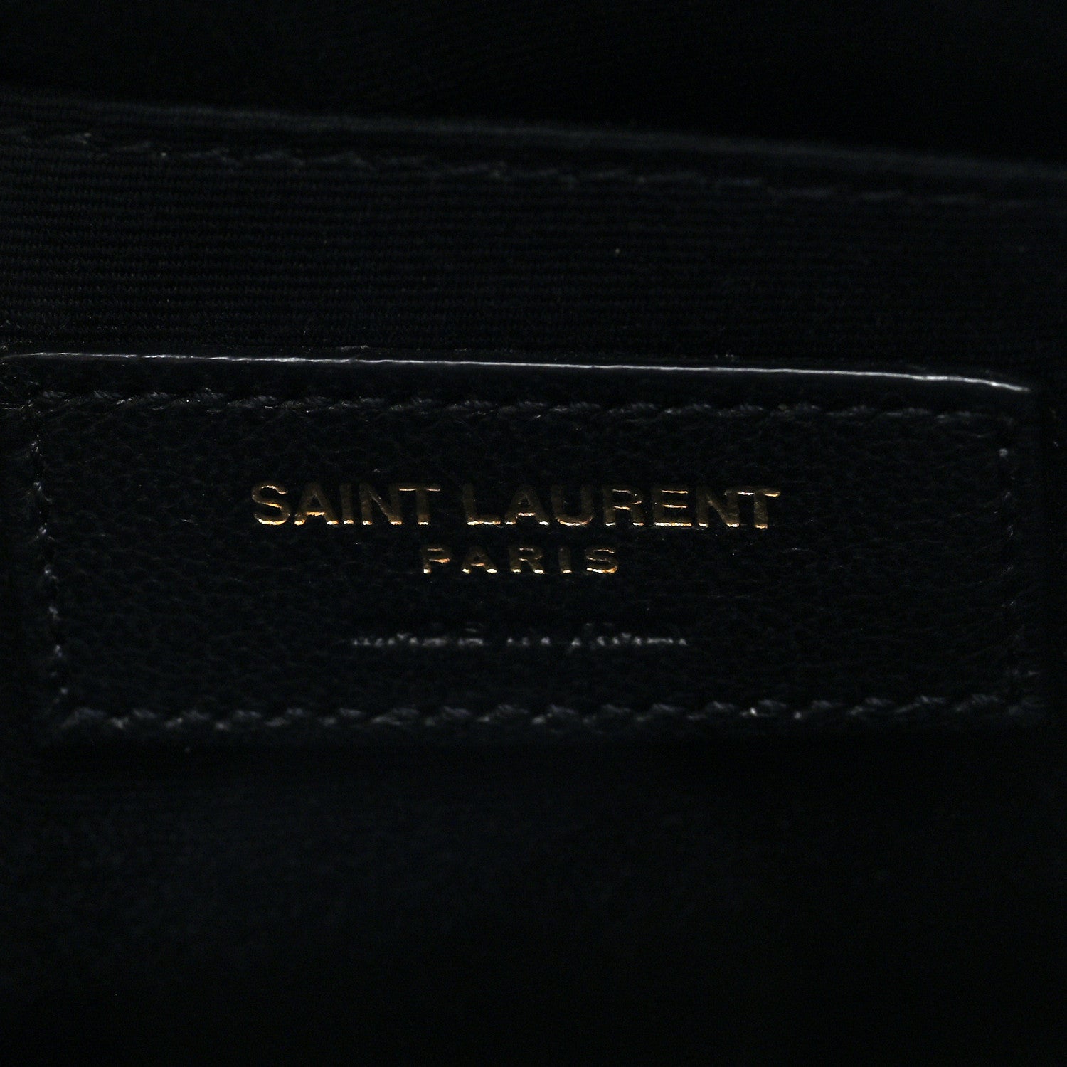 Saint Laurent Calfskin Matelasse Monogram Lou Camera Bag Vert Fonce 6 of 9