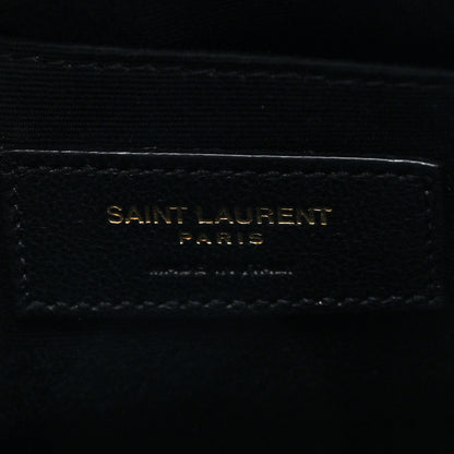 Saint Laurent Calfskin Matelasse Monogram Lou Camera Bag Vert Fonce 6 of 9