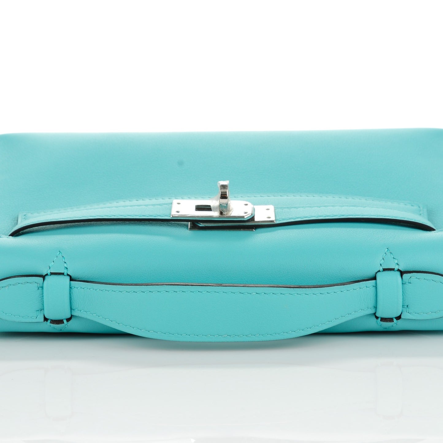 Swift Kelly Pochette Clutch Bleu Atoll